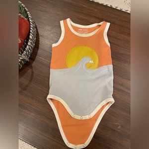 Wild Wawa 6-12m Appliqué Onesie